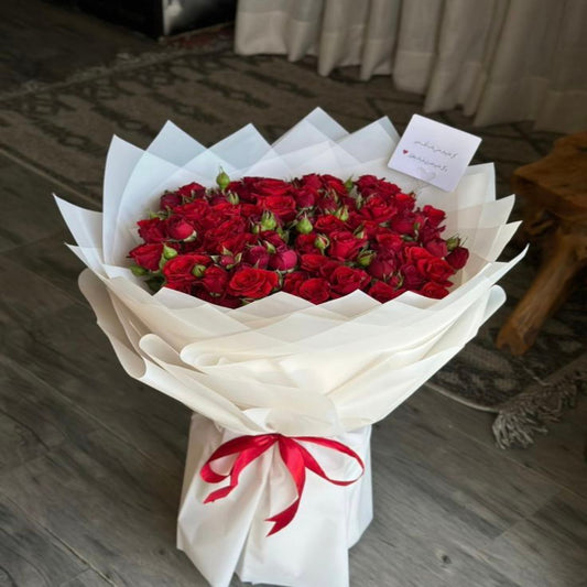 باقة ورد أحمر (200)